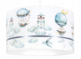 Solárne stropné svietidlo E27, viacfarebné